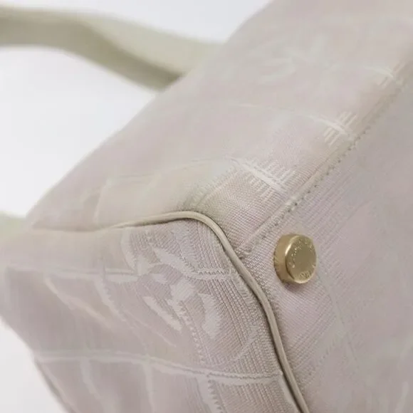 Chanel Travel Line Pink Nylon Handbag (Pre-Owned) - Picture 7 of 16